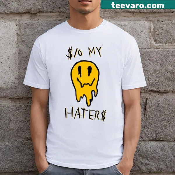 T-shirt with the bold phrase 'O My Hater' for a fun and edgy expression