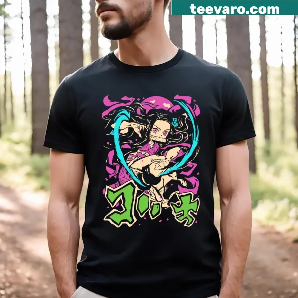 Anime girl illustration T-shirt design celebrating waifu culture