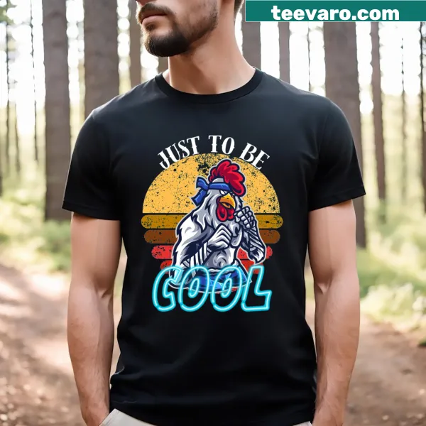 Stay Cool T-shirt with playful typography design