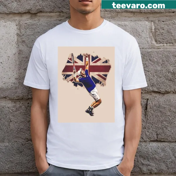 Andy Murray athlete T-shirt design