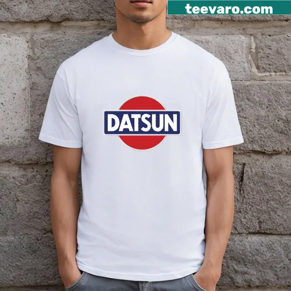 Classic Datsun logo t-shirt featuring the iconic badge