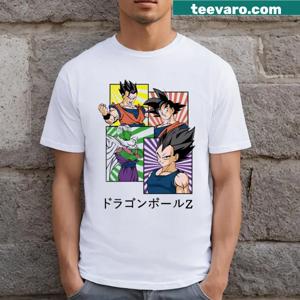 Dragon Ball themed t-shirt for anime fans
