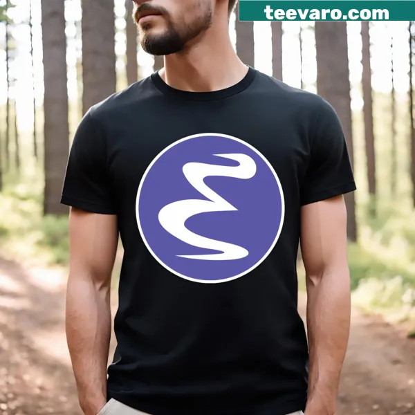 Emacs logo t-shirt for programmers