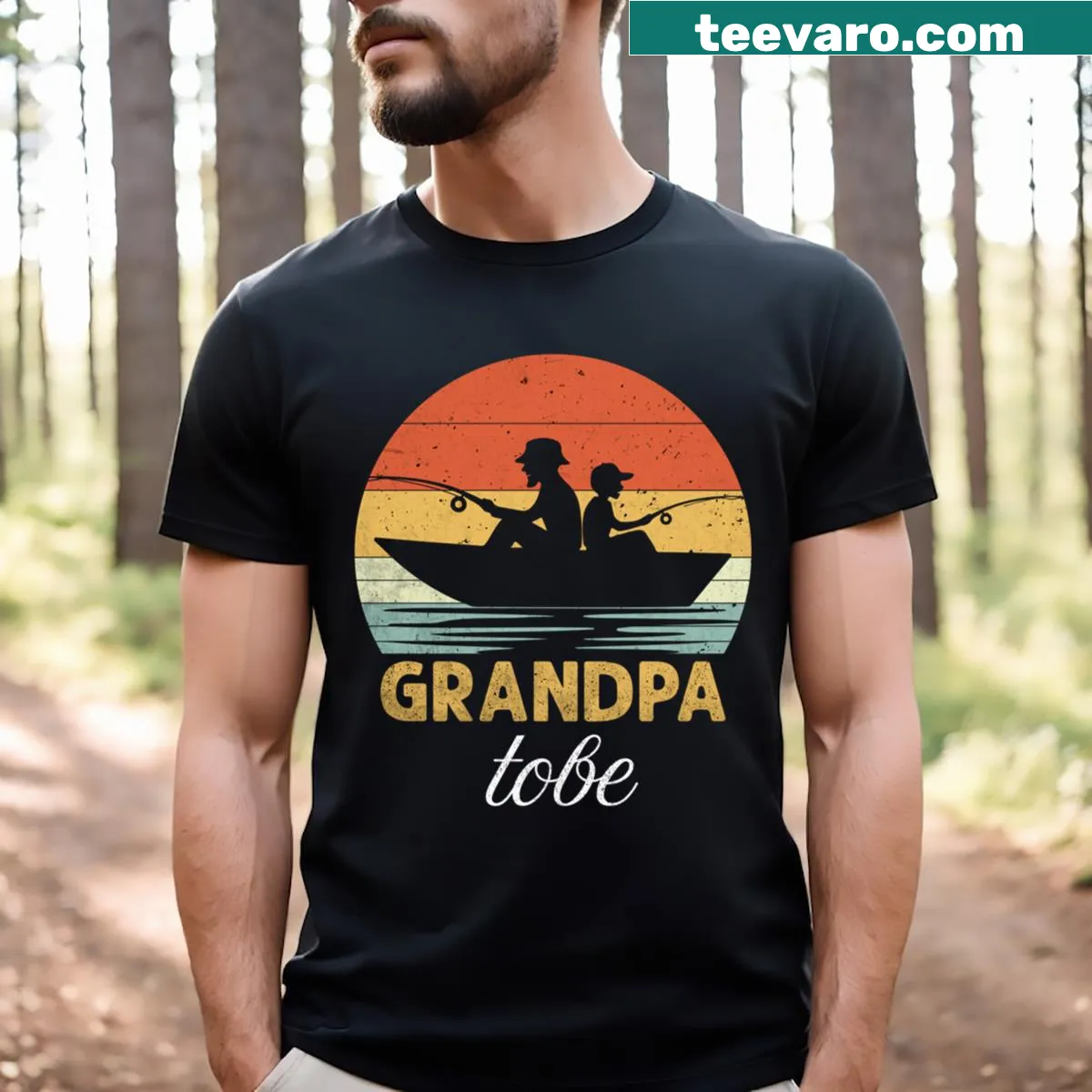 Funny 'Grandpa To Be' T-shirt for new grandpas — on a men's t-shirt
