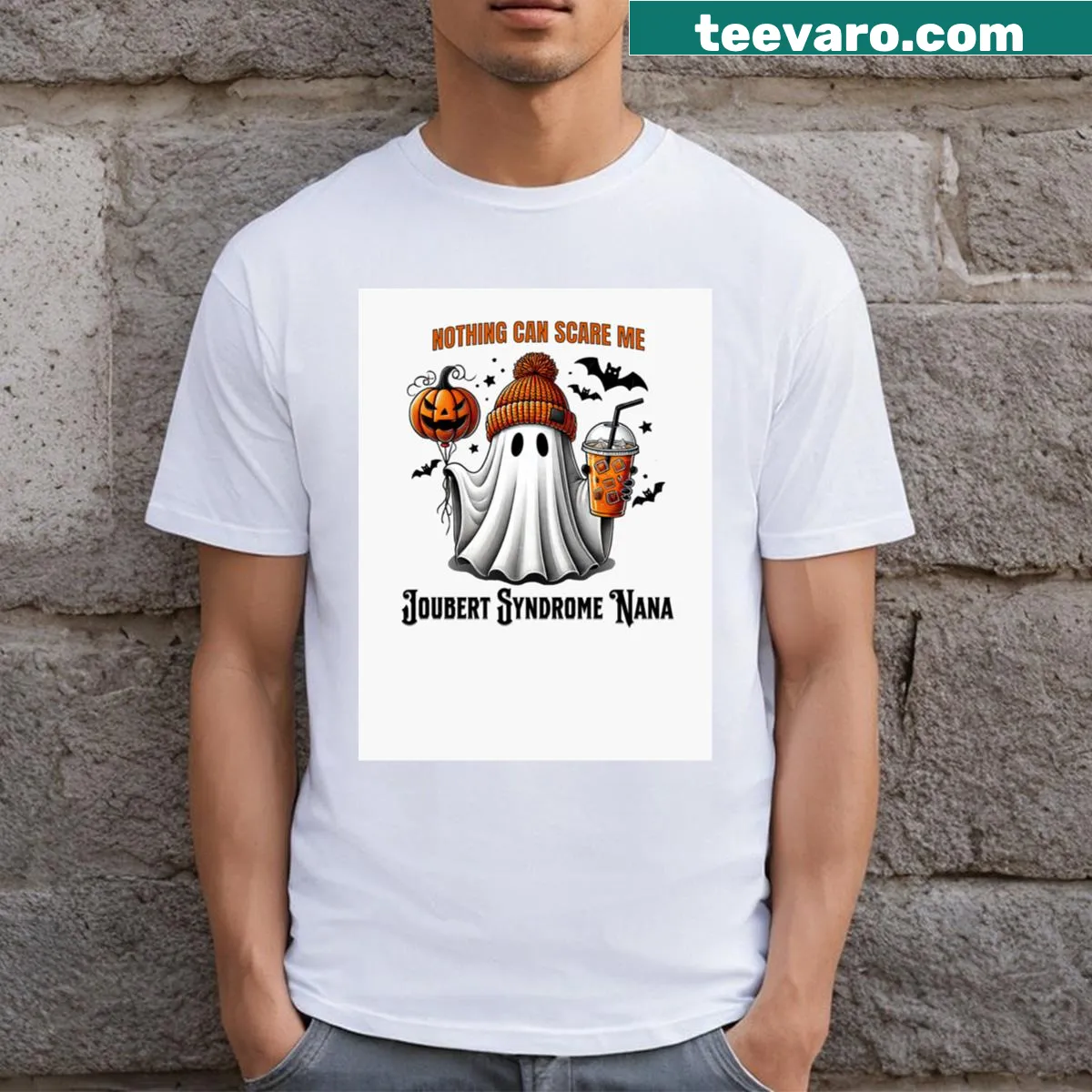 Heartfelt Halloween design honoring special needs dads — on a men's t-shirt