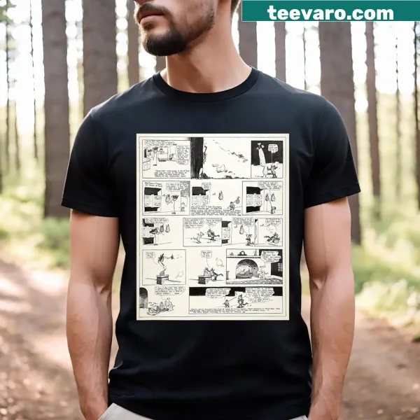 T-shirt featuring Krazy Kat and Ignatz from the comic strip.