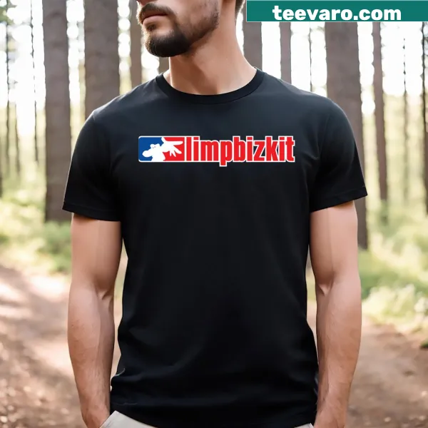 Limp Bizkit logo T-shirt featuring bold typography.