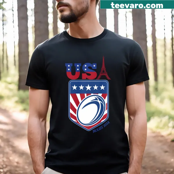 Team USA Rugby t-shirt for the 2024 Paris Sport Games