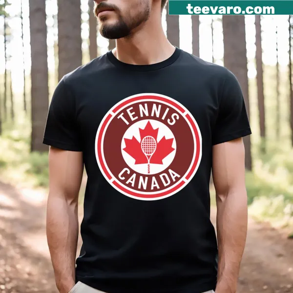 T-shirt featuring the Tennis Canada logo for fans and players