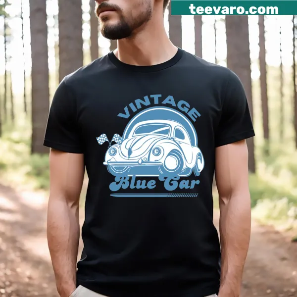 Vintage distressed t-shirt featuring a classic car silhouette