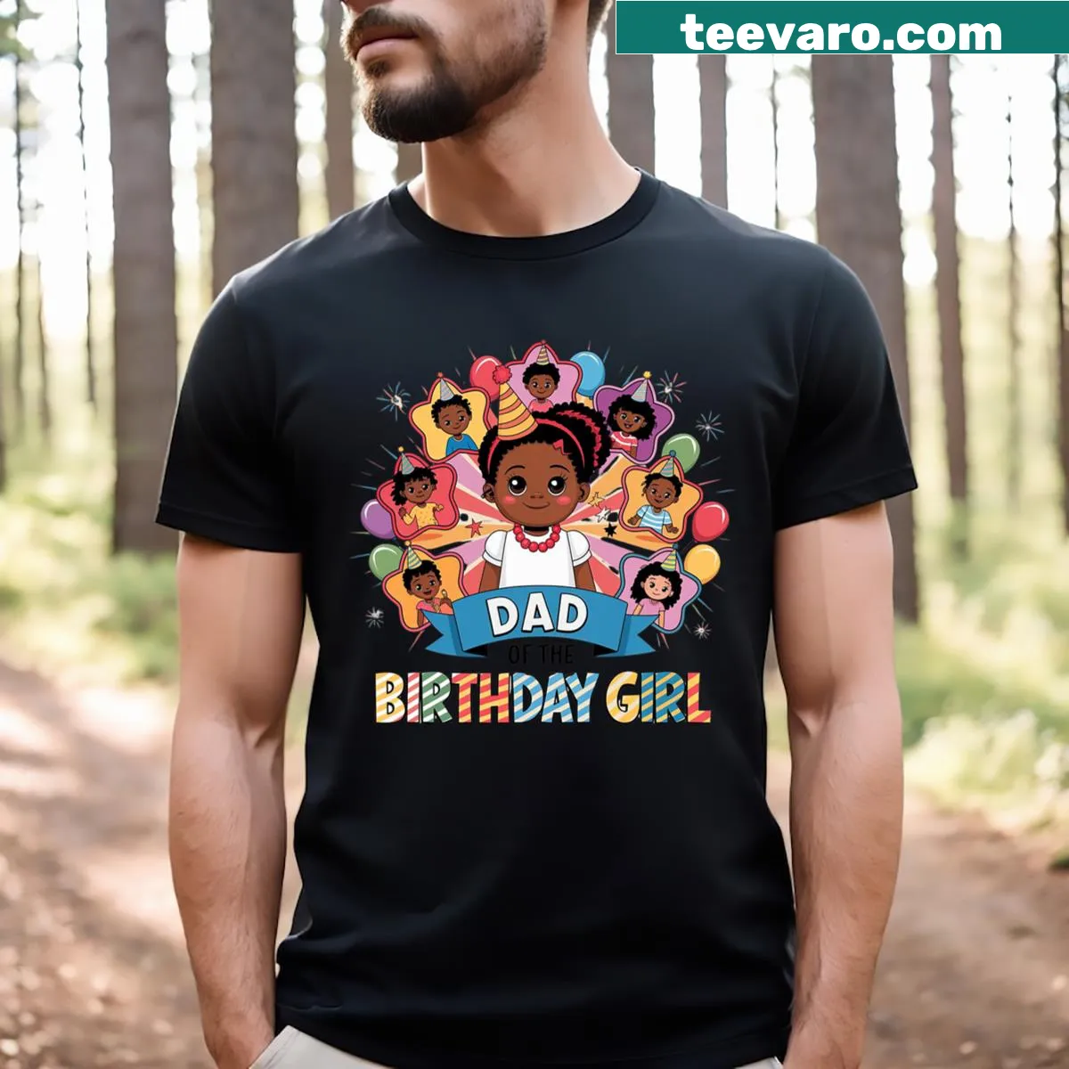 Funny family birthday t-shirt celebrating Gracies Corner — on a men's t-shirt