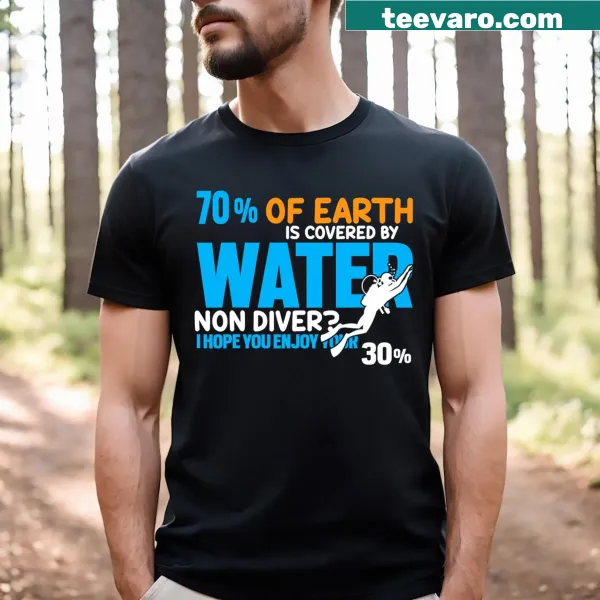 Scuba diving humor t-shirt with funny saying