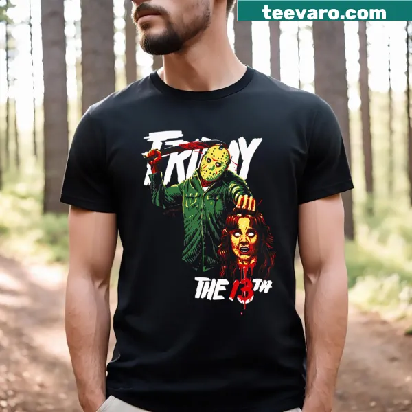 Vintage horror movie logo t-shirt with a distressed look