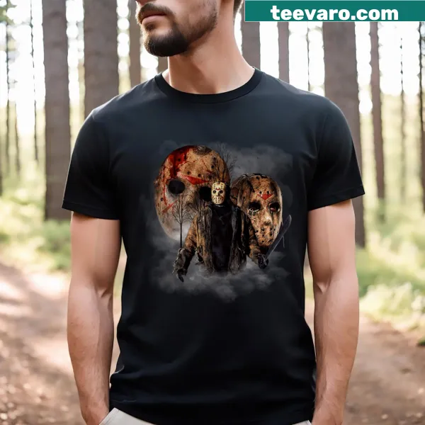 Vintage horror movie logo T-shirt perfect for Halloween lovers