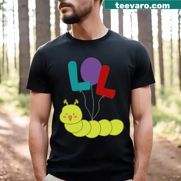 Funny LOL graphic T-shirt for teens and casual wear