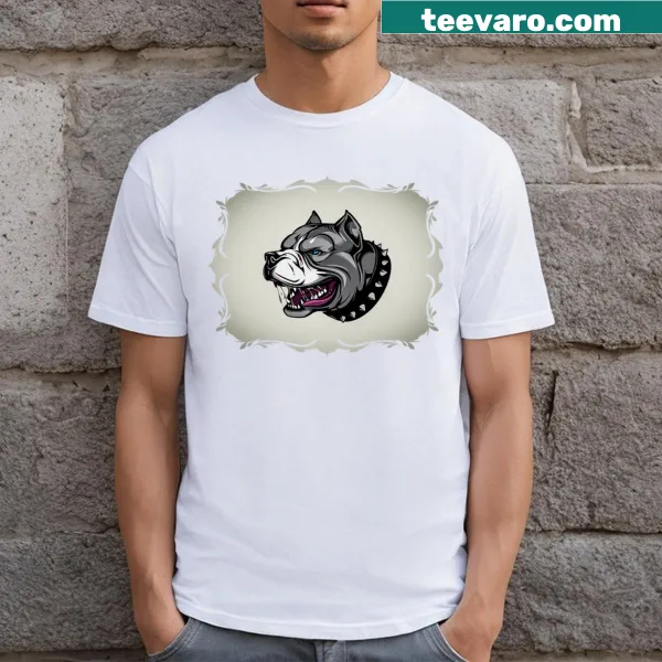 Funny T-shirt celebrating pitbull love with playful text