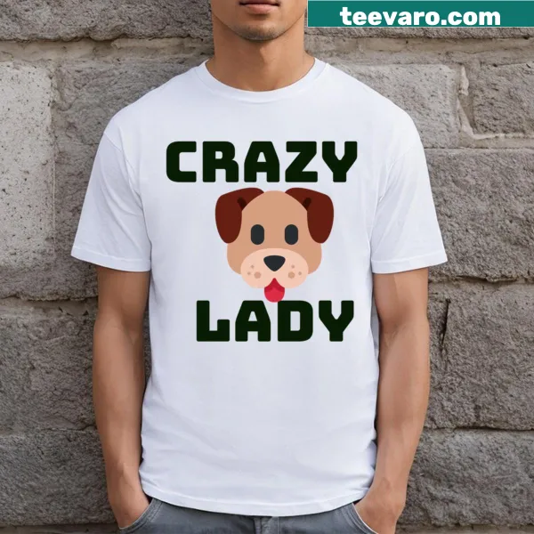 Funny T-shirt featuring a playful husky design with humorous text