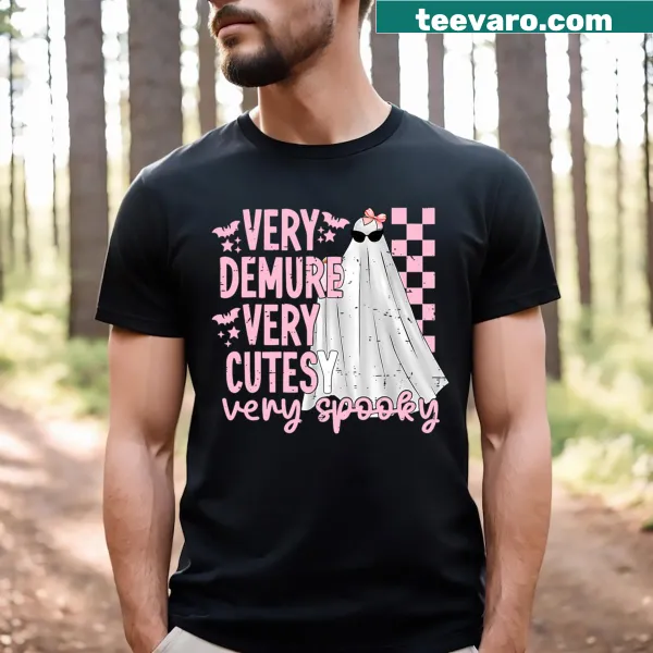 Charming Halloween T-shirt with a cute ghost design