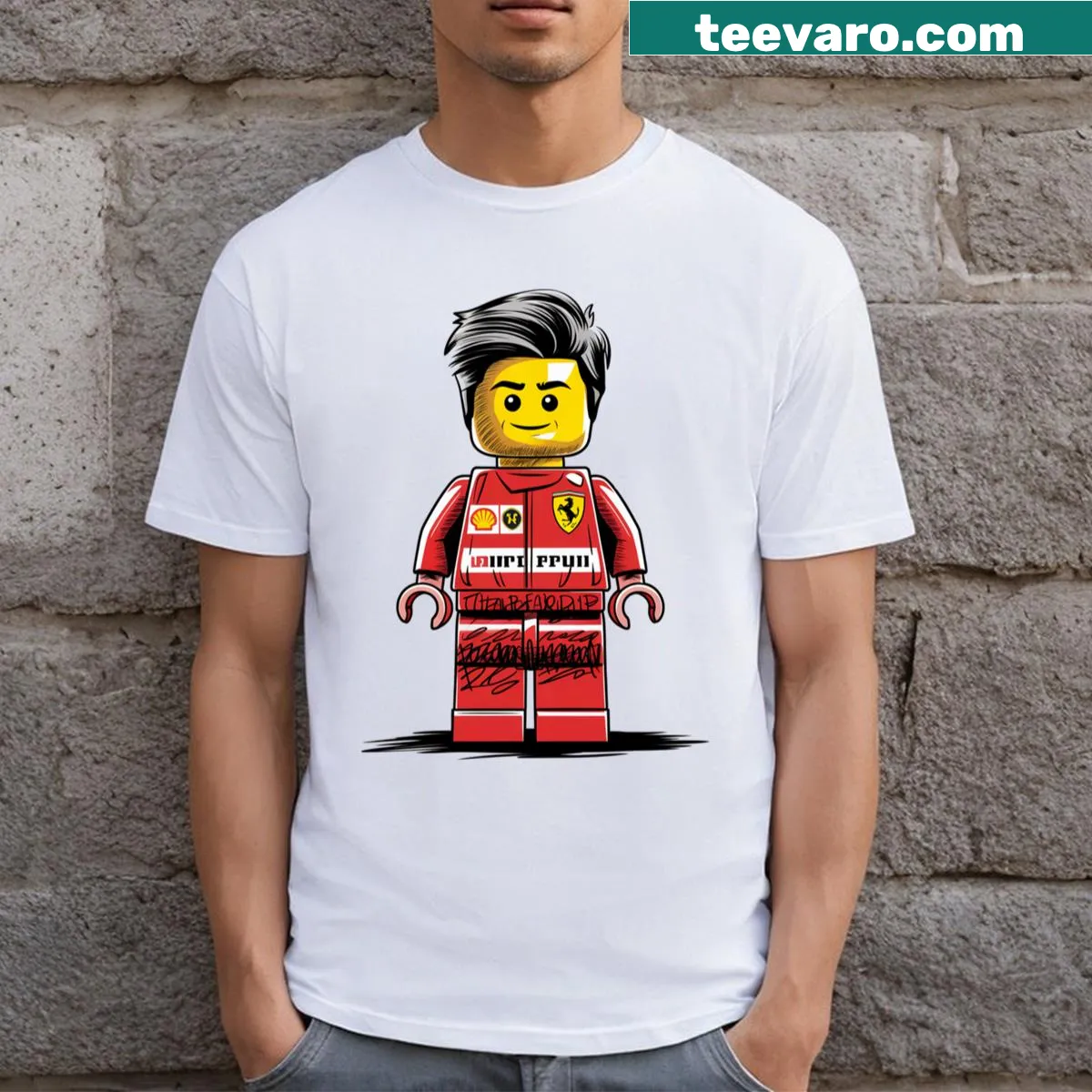 Formula 1 Rising Star T-shirt for racing fans — on a men's t-shirt