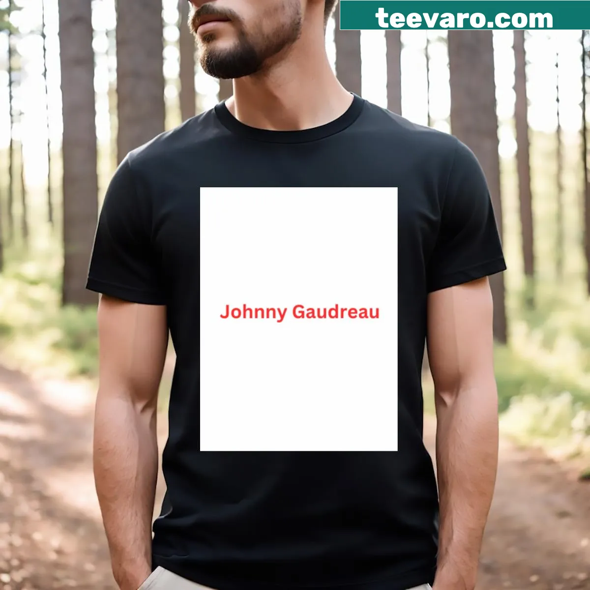 Johnny Gaudreau graphic T-shirt showcasing his talent — on a men's t-shirt