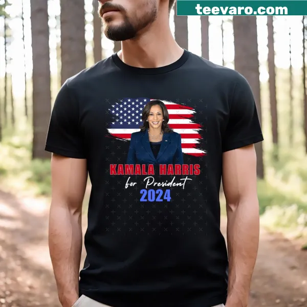 Simple Kamala Harris For President 2024 T-shirt design