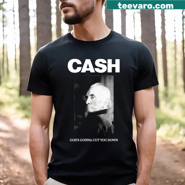 Playful typography t-shirt featuring the name 'Old John'