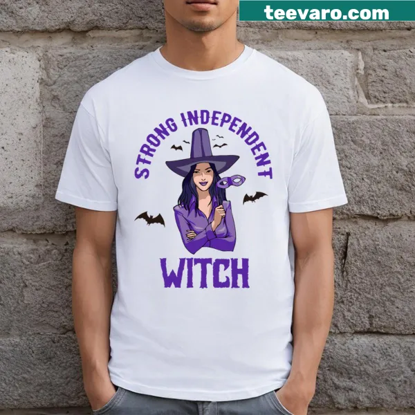 Bold t-shirt with the phrase 'Strong Independent'