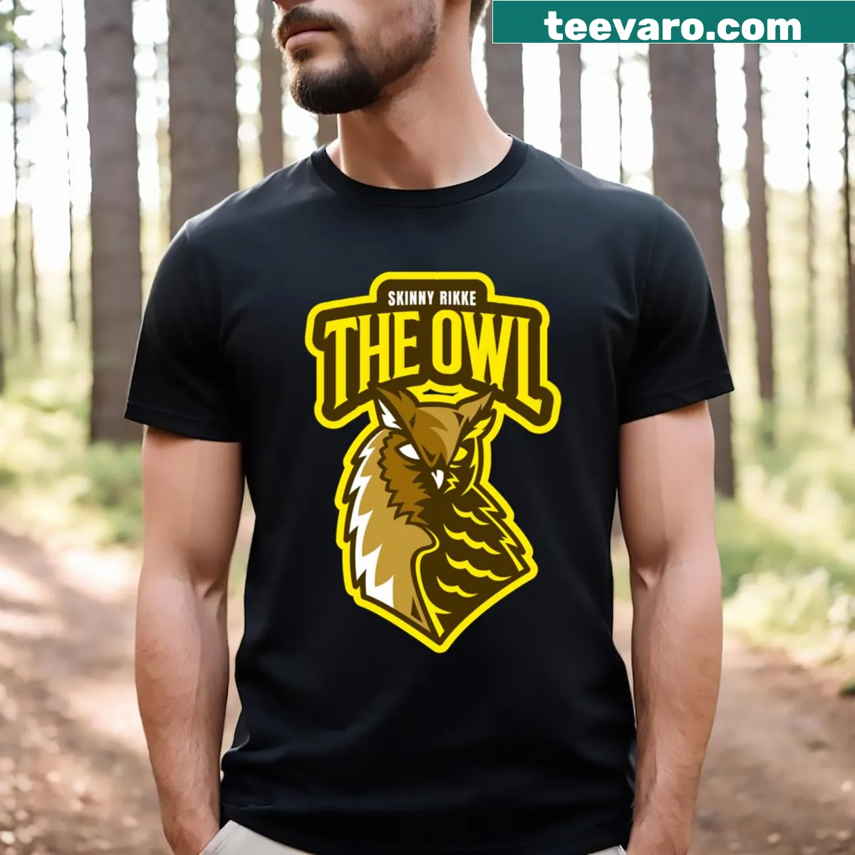 Minimalist t-shirt featuring the phrase 'The First Law' in clean typography — on a men's t-shirt