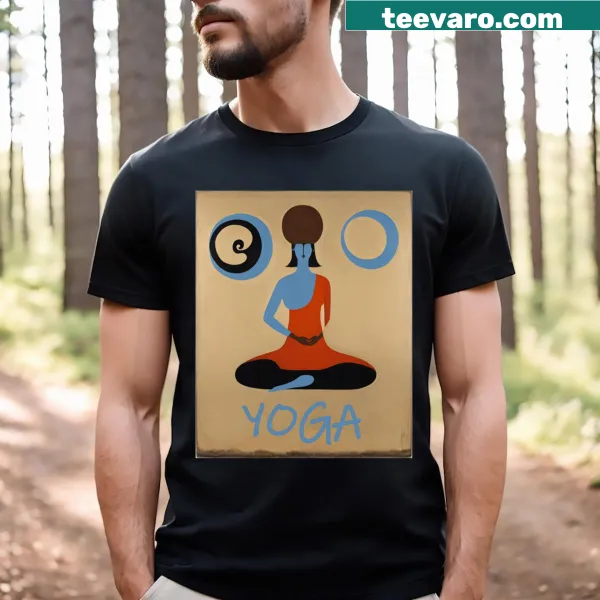 Simple Yoga T-shirt for practice and mindfulness