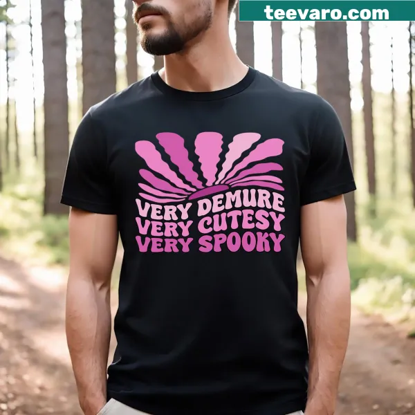 Adorable ghost t-shirt with cute and spooky Halloween theme