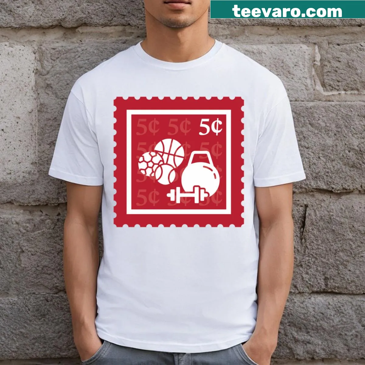 Exercise Science graphic tee with college sport management design — on a men's t-shirt