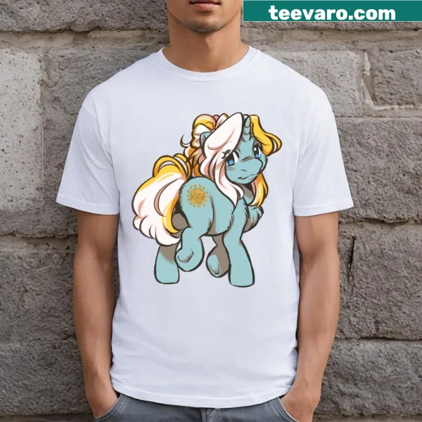 Graphic featuring Sunbeam from My Little Pony on a t-shirt