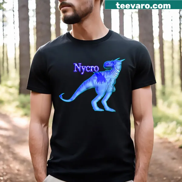 Minimalist blue t-shirt with sleek design
