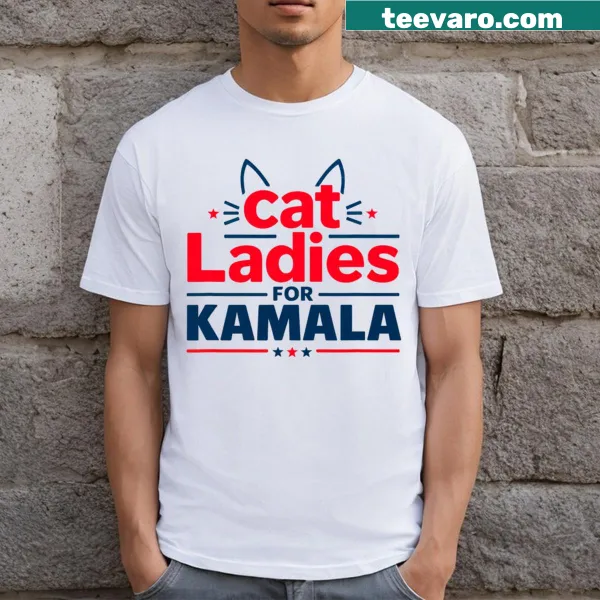 Typography t-shirt with positive cat-themed sayings