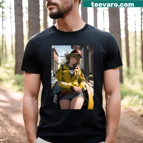 Cindy Aurum graphic t-shirt for Final Fantasy XV fans