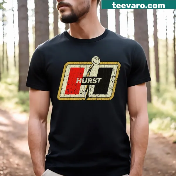 Vintage-style t-shirt with Hurst Performance 1958 design
