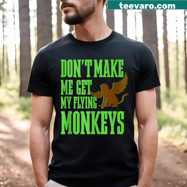 Funny design featuring the Wicked Witch and flying monkeys