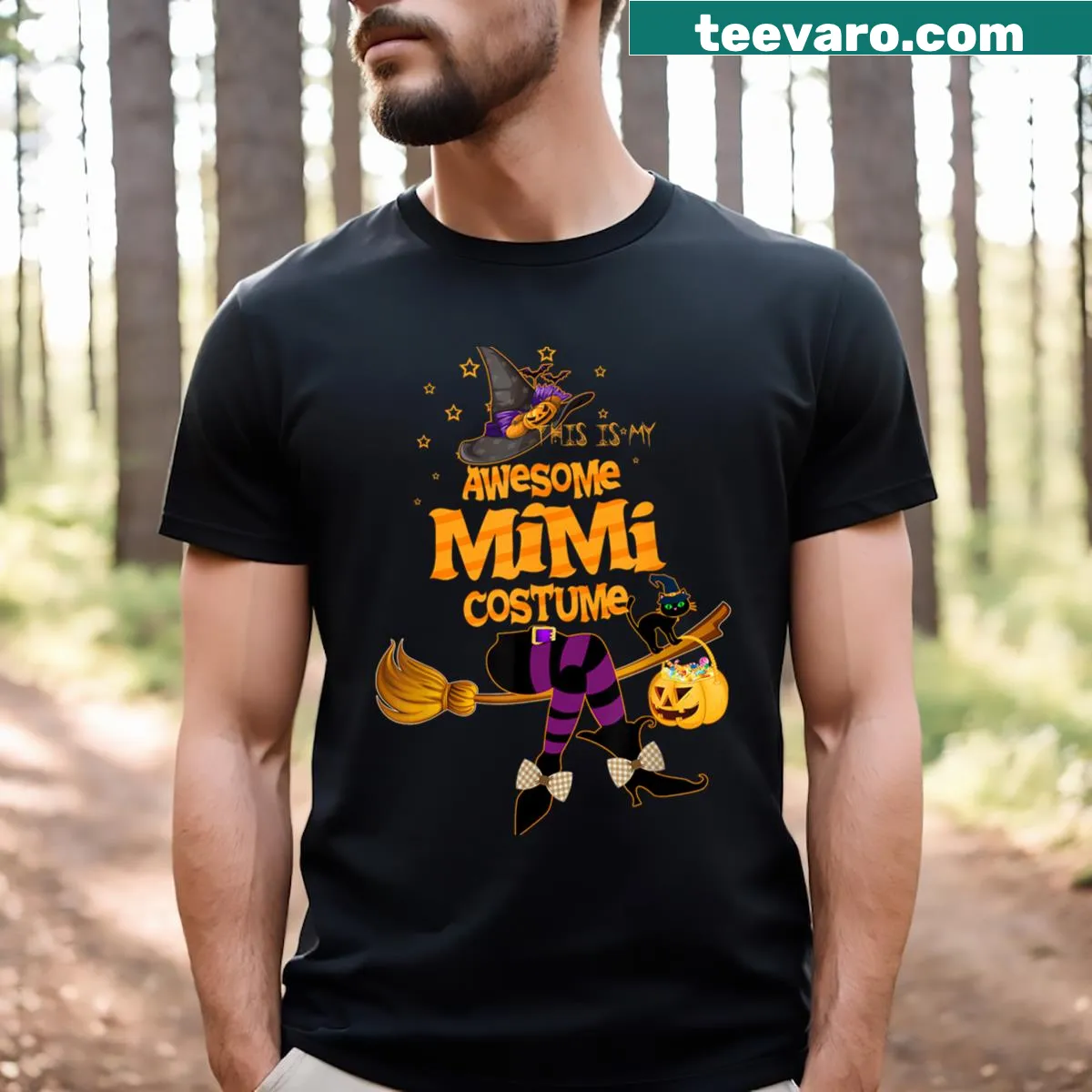 Funny 'Mimi Costume' T-shirt for grandmothers — on a men's t-shirt
