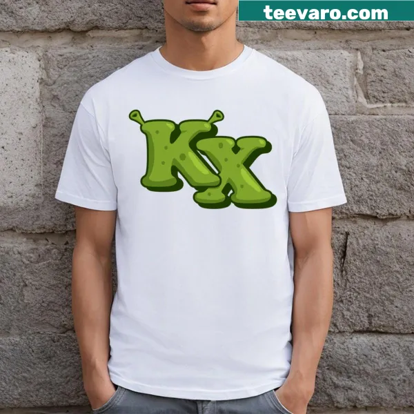 Bold typographic Kx Ogre Letters T-shirt