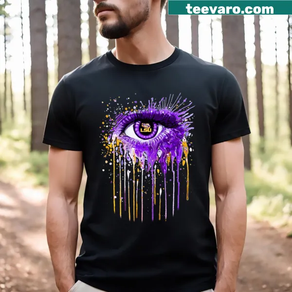Graphic featuring a tiger eye representing LSU Tigers