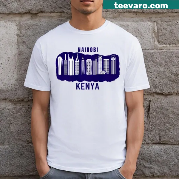 Illustrative Nairobi City T-shirt showcasing its culture