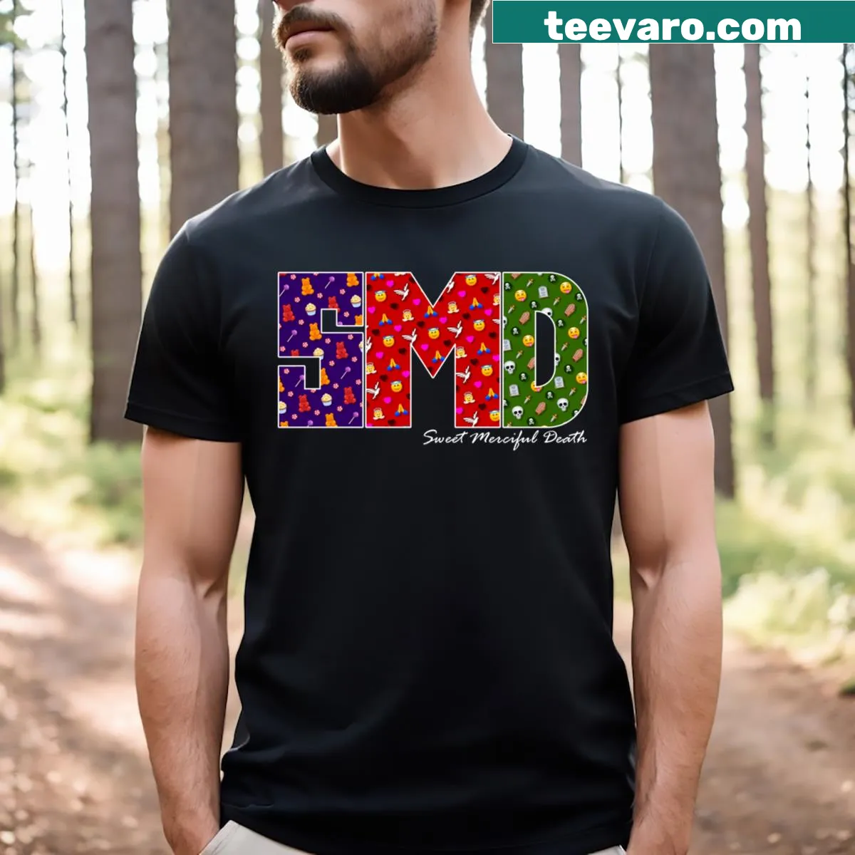T-shirt featuring the name Osullivan in an inviting font — on a men's t-shirt