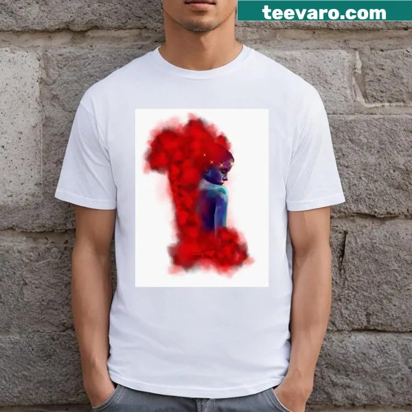 Minimalist Woman Art abstract design t-shirt