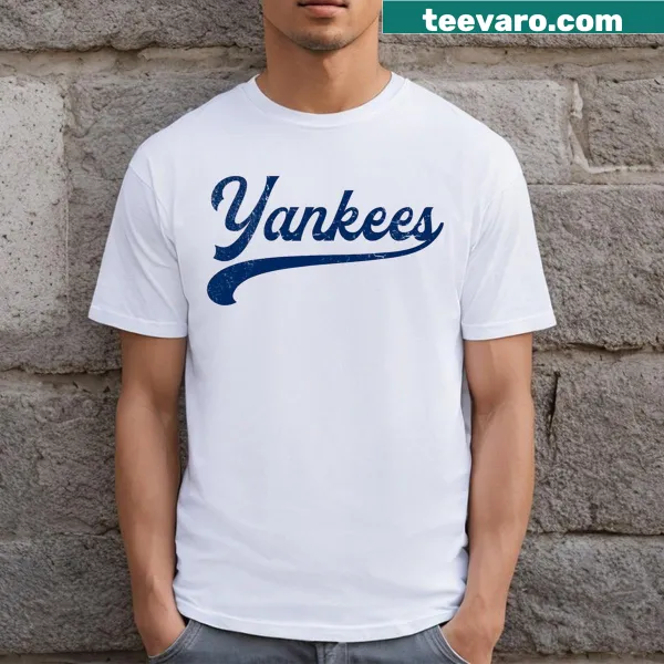 Vintage Yankees nickname graphic t-shirt for men and kids