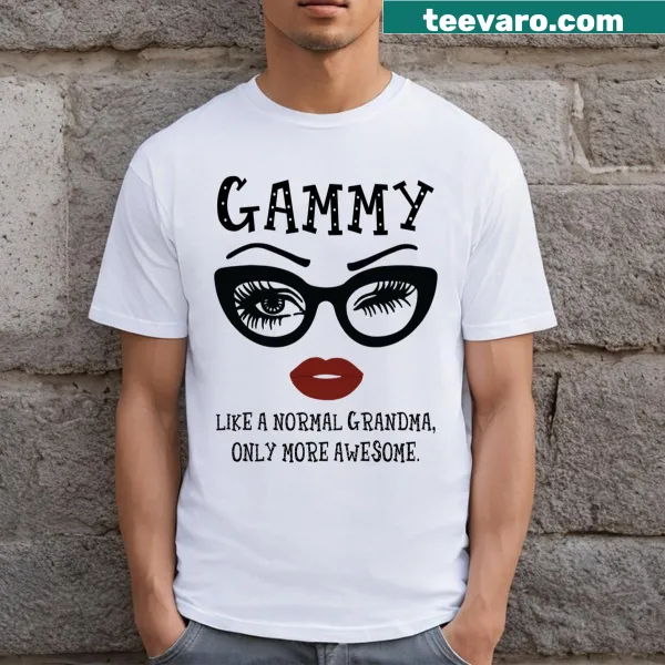 Fun and cute design celebrating grandmothers as 'Gammy.'