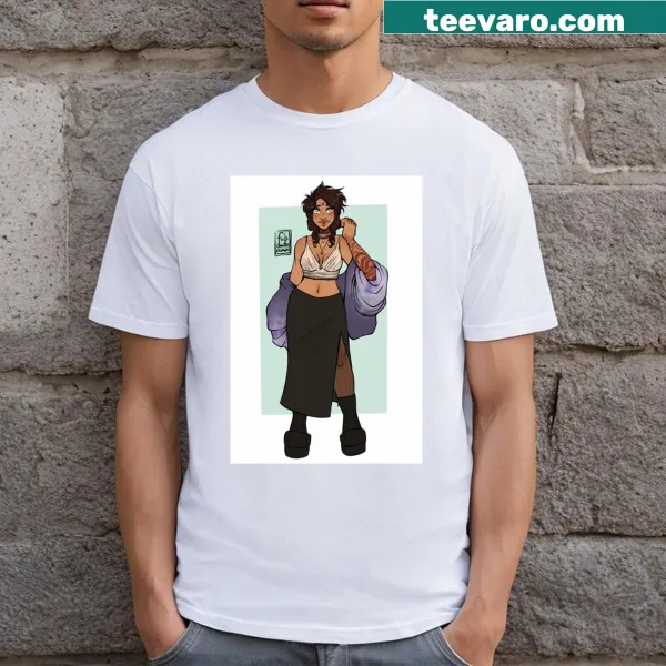 Doll Parts graphic tee with bold text design