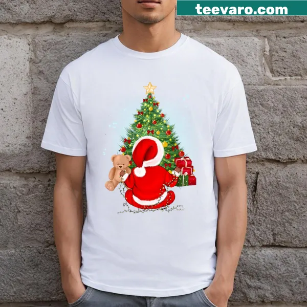 Cute design for baby's first Christmas with festive graphics