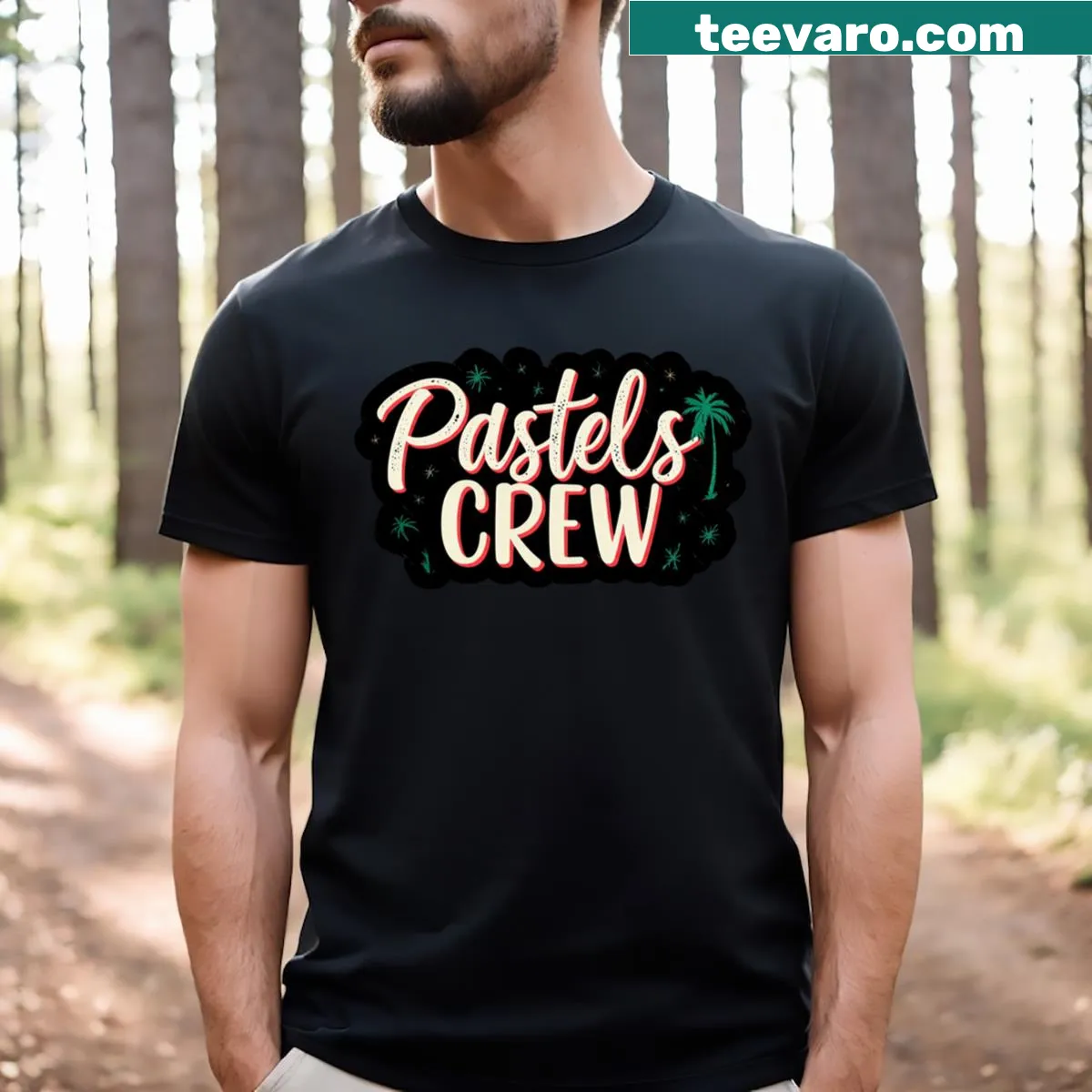 Thanksgiving shirt with a family-oriented design for holiday prep — on a men's t-shirt