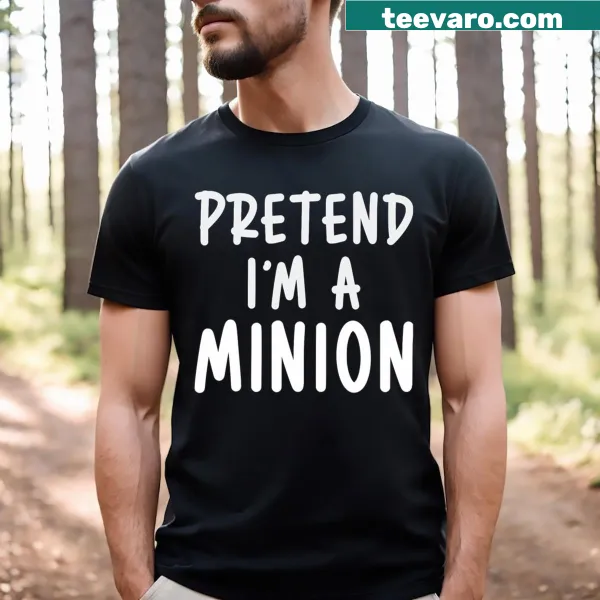 Funny Minion costume-themed Halloween T-shirt