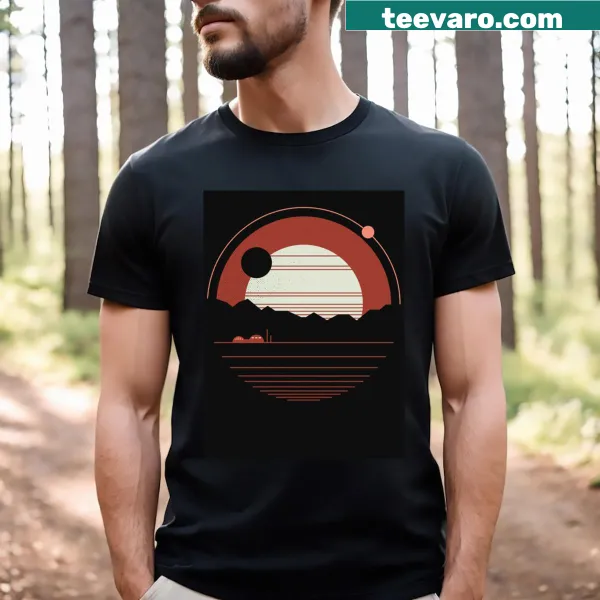 Minimalist T-shirt featuring the word 'Solitude' across the chest